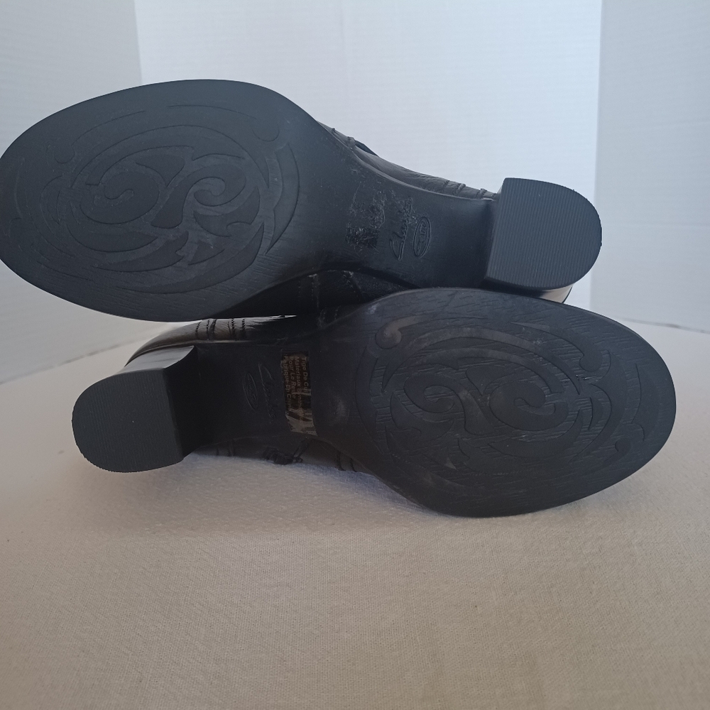 Clarks Jolissa Lapis Black Leather Knee-High 6.5m Boots. NWOB - Picture 9 of 10